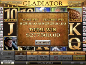 Gladiator Mobile Slots at betfred